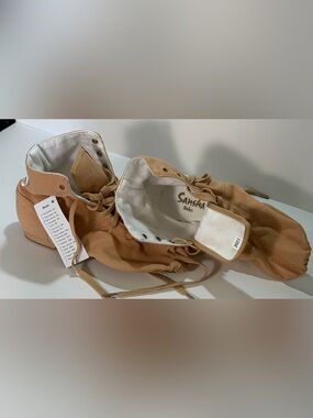 NWT Sansha F.R. Duval Canvas Jazz Dance Boots 10M